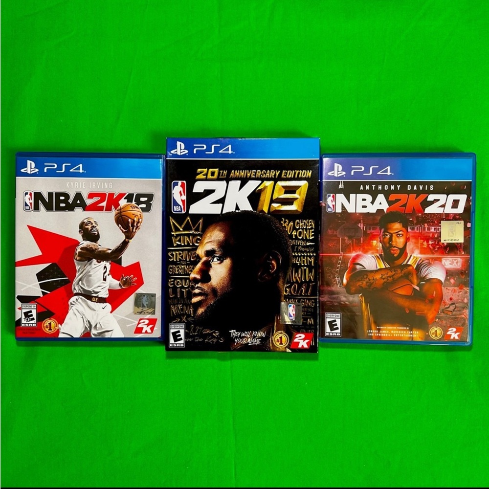 PS4 NBA 2K Games (Bundle)
